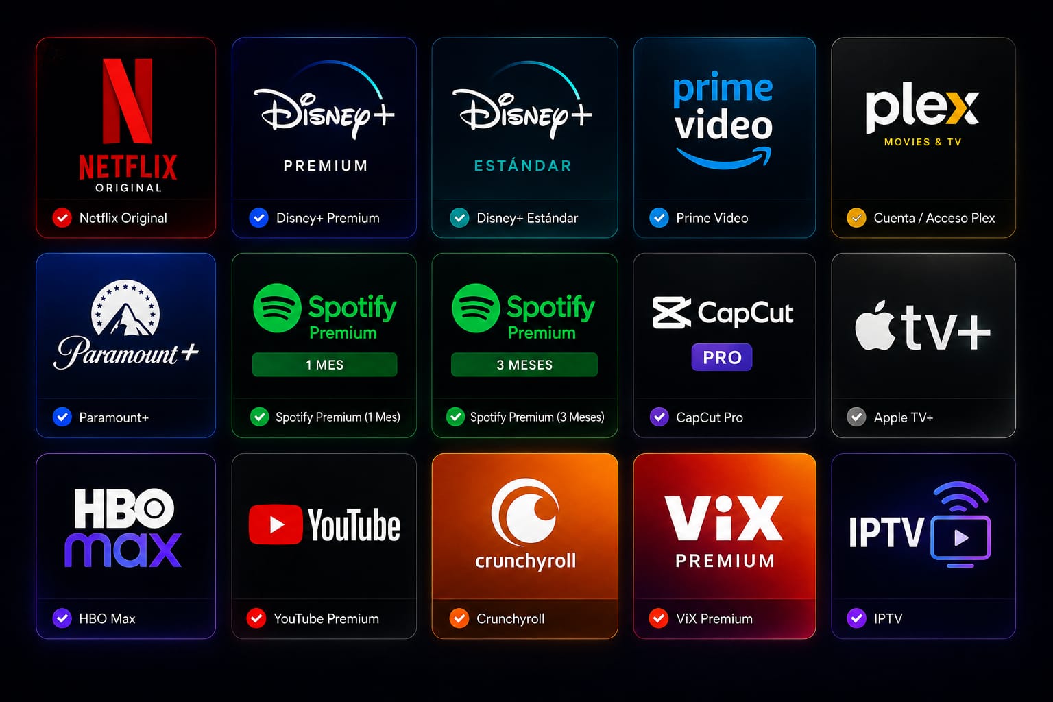 Nuestras Plataformas